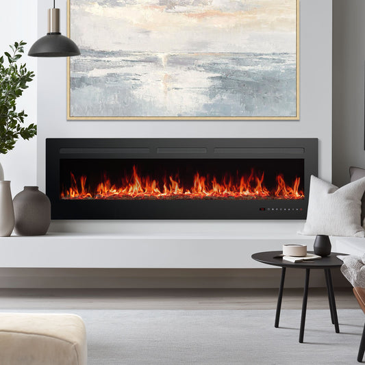 5100 BTU of heat Electric Fireplace Heater With Remote Control
