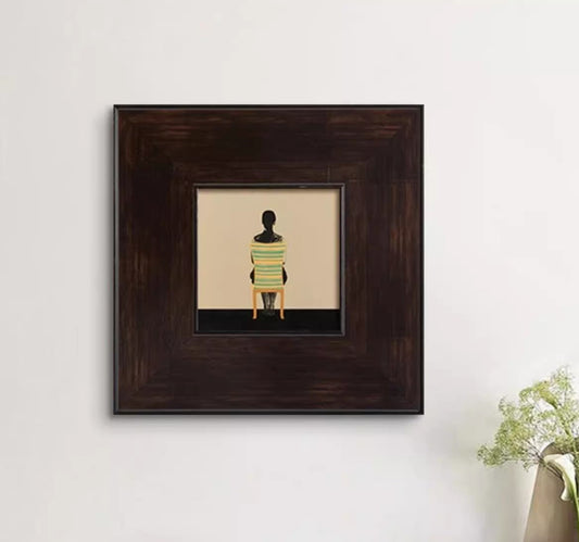 The Clarity | Silent Style Wall Art – Minimalist Decorative Painting for Living Room & Bedroom