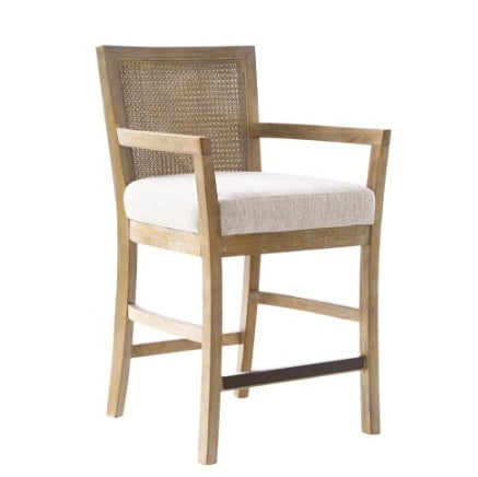 The Edith | Cane Back Counter Stool