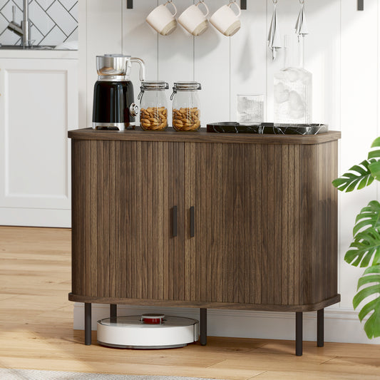 Java | Sideboard Buffet Cabinet – Modern Storage for Dining or Living Room