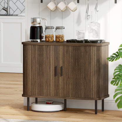 Java | Sideboard Buffet Cabinet – Modern Storage for Dining or Living Room