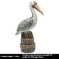 Bayside | Pelican Seabird Sculpture – Coastal Decorative Accent