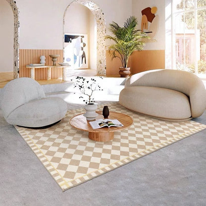 Sonnet 6ft 6.74in x 9ft 10in French Checkerboard Rug