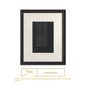 Black & White Abstract Wall Art – Modern Minimalist Painting