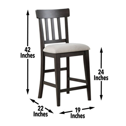 Napa - Brown Counter Chair