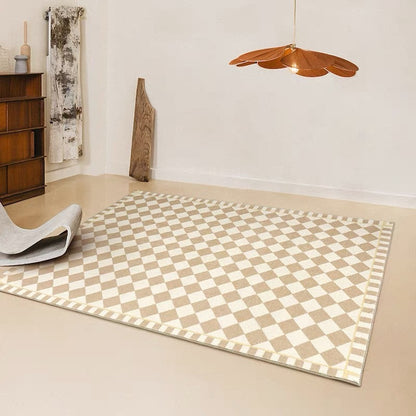 Sonnet 6ft 6.74in x 9ft 10in French Checkerboard Rug