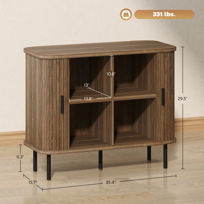 Java | Sideboard Buffet Cabinet – Modern Storage for Dining or Living Room