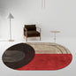 Lexington Red, Large Area Rug, Geometric Modern Rug, Living Room