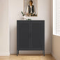 The Gareth | Metal Storage Cabinet – Two Doors with Adjustable Shelves (No Lock)