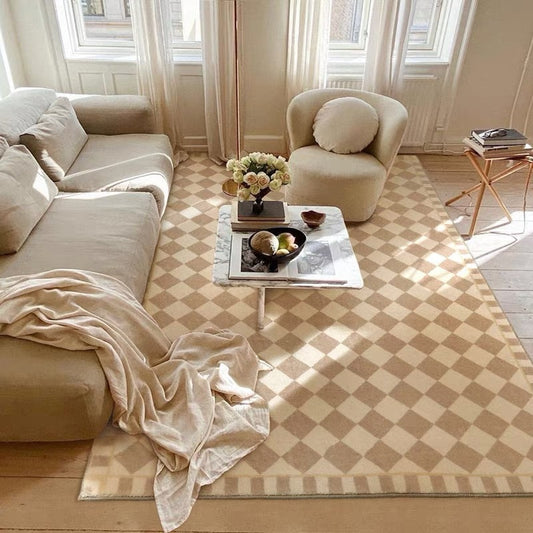 Sonnet 6ft 6.74in x 9ft 10in French Checkerboard Rug