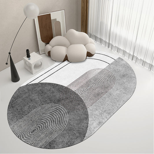 Lexington Grey, Large Area Rug Geometric Modern Rug, Living Room
